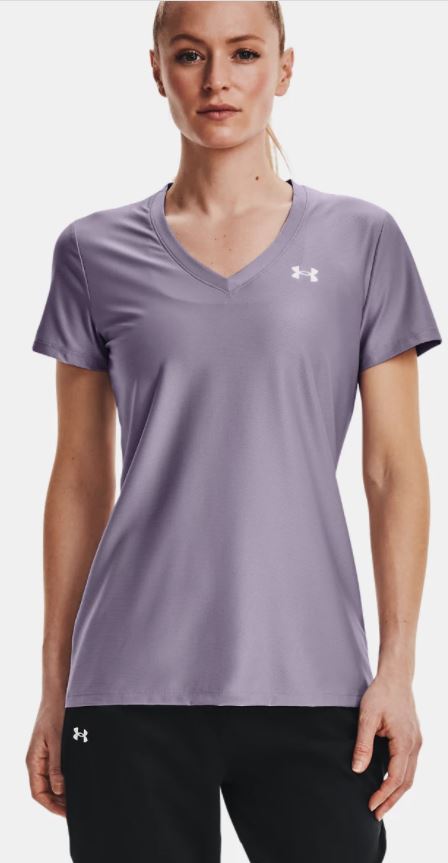 Under Armour Women's Tech V-Neck Short-Sleeve T-Shirt 