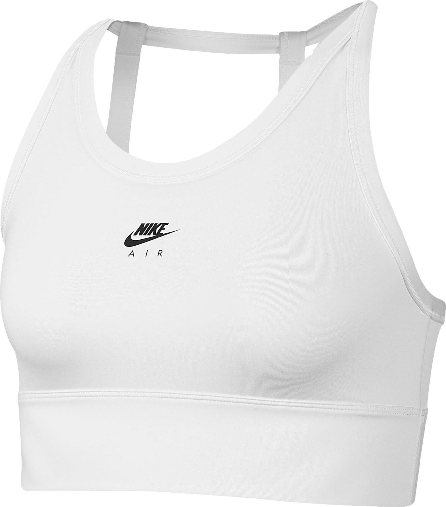 Nike Medium Support Sports Bra White