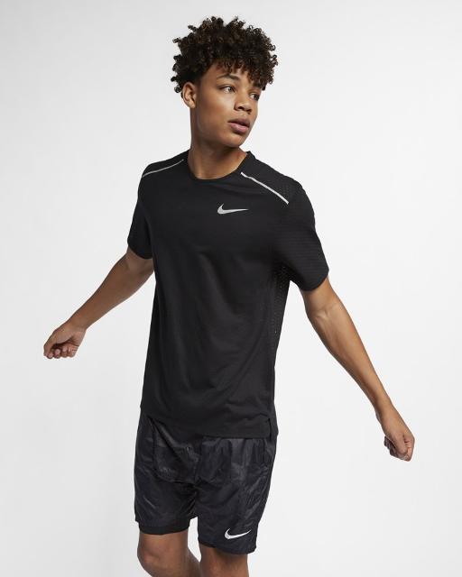 Nike Men's Core Dri-FIT Miler Short Sleeve