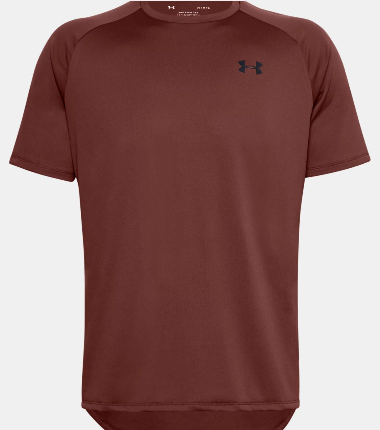 UNDER ARMOUR Tech™ Twist Short Sleeve T-Shirt - Burgundy
